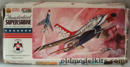 Hasegawa 1/72 F-100 Thunderbirds Super Sabre Bagged plastic model kit